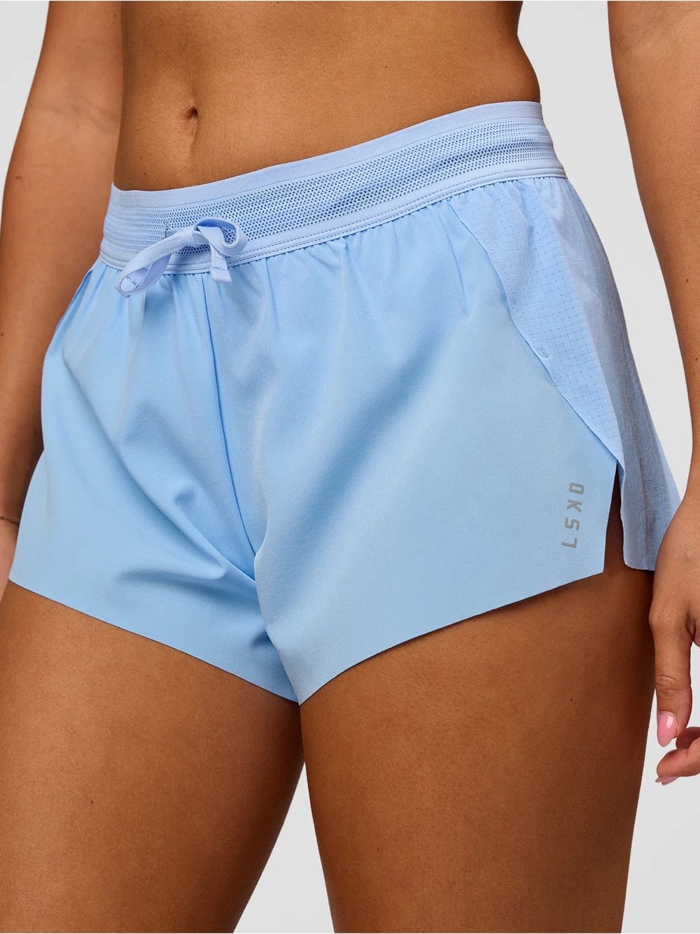 LSKD Accelerate 3" Mid-Rise Running Short in Open Air XS